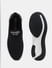 Black Knit Slip-On Sneakers_412569+5