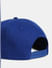 Blue Embroidered Text Cap_412582+5