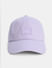 Purple Cotton Baseball Cap_412593+1