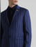 Blue Striped Formal Blazer_414379+5