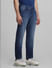 Blue Low Rise Glenn Slim Fit Jeans_414390+2