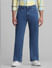Blue High Rise Ray Bootcut Jeans_414396+1