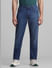 Blue Mid Rise Clark Regular Fit Jeans_414401+1