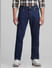 Blue Mid Rise Clark Regular Fit Jeans_414404+1