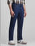 Blue Mid Rise Clark Regular Fit Jeans_414404+2