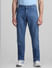 Light Blue Mid Rise Clark Regular Fit Jeans_414408+1