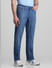 Light Blue Mid Rise Clark Regular Fit Jeans_414408+2