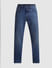 Blue High Rise Washed Ray Bootcut Jeans_414413+7