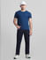 Dark Blue Mid Rise Clark Regular Fit Jeans_414414+5