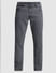 Light Grey Mid Rise Clark Regular Fit Jeans_414425+6