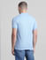 Blue Cotton Polo T-shirt_414426+4