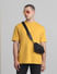 Yellow Oversized Crew Neck T-shirt_414451+1