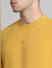 Yellow Oversized Crew Neck T-shirt_414451+5