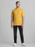 Yellow Oversized Crew Neck T-shirt_414451+6