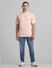 Pink Oversized Crew Neck T-shirt_414452+6