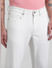 White Low Rise Glenn Slim Fit Jeans_414482+4