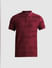 Red Logo Print Polo T-shirt_414500+7