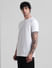 White Knitted Crew Neck T-shirt_414508+3