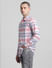 Pink Check Full Sleeves Shirt_414514+3