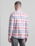 Pink Check Full Sleeves Shirt_414514+4