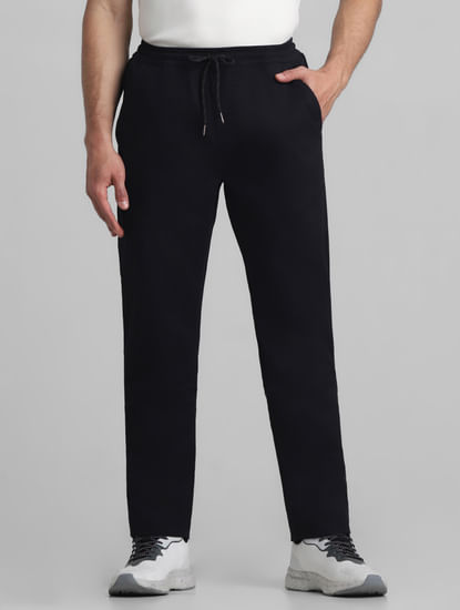 Black Mid Rise Casual Pants