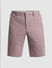 Pink Mid Rise Chino Shorts_414525+6