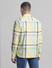 Yellow Check Full Sleeves Shirt_414528+4