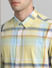 Yellow Check Full Sleeves Shirt_414528+5