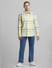 Yellow Check Full Sleeves Shirt_414528+6