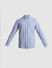 Blue Check Full Sleeves Shirt_414531+7