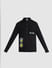 RICK & MORTY Black Printed Knitted Shirt_414535+8