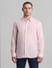 Pink Textured Full Sleeves Shirt_414539+2