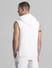 RICK & MORTY White Printed Hooded Vest_414551+4