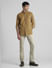 Brown Corduroy Full Sleeves Shirt_414566+6