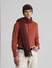 Red Corduroy Full Sleeves Shirt_414569+1