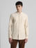 Light Brown Oxford Full Sleeves Shirt_414572+2