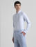 White Striped Full Sleeves Shirt_414579+3