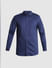 Blue Satin Weave Full Sleeves Shirt_414592+7