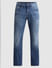 Blue High Rise Ray Bootcut Jeans_414599+6