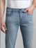 Light Blue Low Rise Washed Skinny Jeans_414604+4