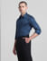 Blue Striped Full Sleeves Shirt_414605+3