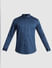 Blue Striped Full Sleeves Shirt_414605+7