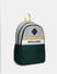 Green Colourblocked Backpack_414608+2