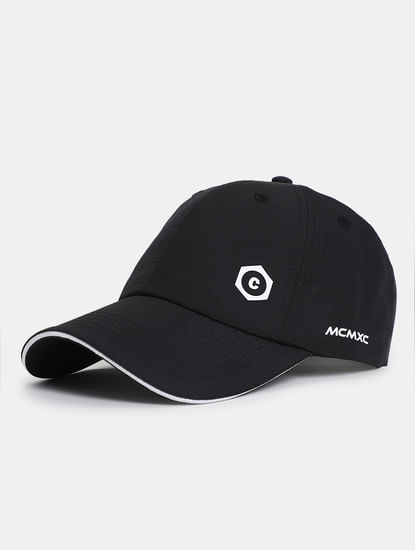 Black Active Core Logo Cap