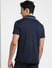 Navy Blue Cool Max Polo T-shirt_407386+4