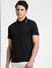 Black Cool Max Polo T-shirt_407387+2