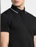 Black Cool Max Polo T-shirt_407387+5
