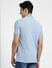 Light Blue Cotton Polo T-shirt_407384+4