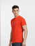 Red Crew Neck T-shirt_400383+3
