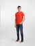 Red Crew Neck T-shirt_400383+6